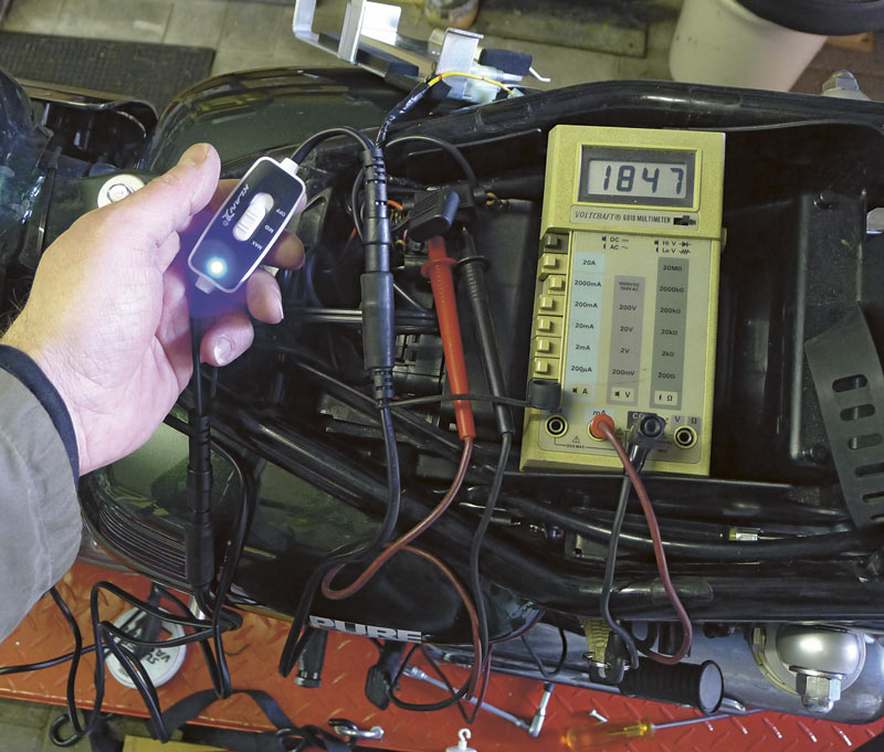 Stromaufnahme des Klan Excess