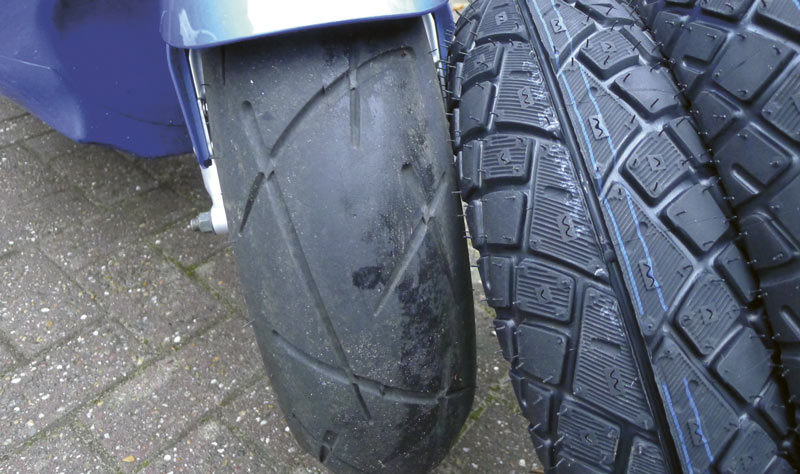 Heidenau K62 Snowtex va. Sommerreifen