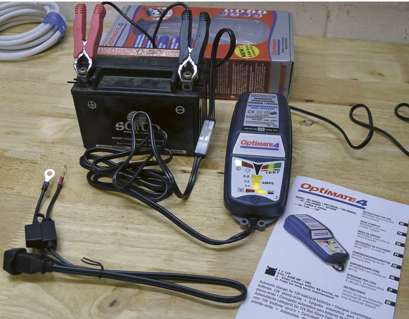 Ladegerät Optimate 4 Dual