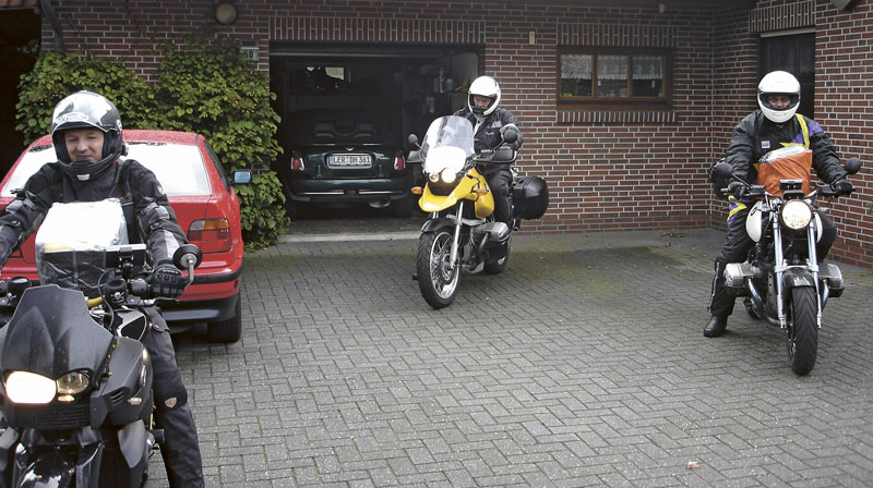 Abfahrt in Ostfriesland