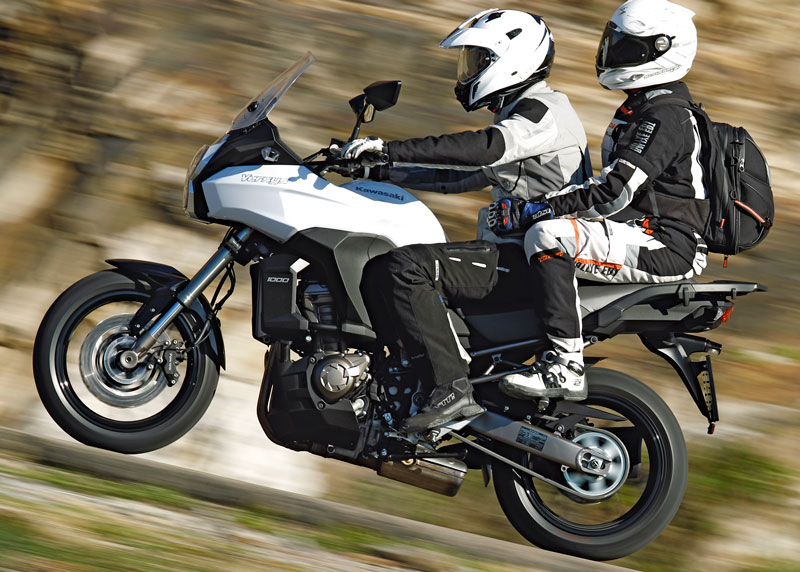 Kawasaki Versys 1000 mit Sozius