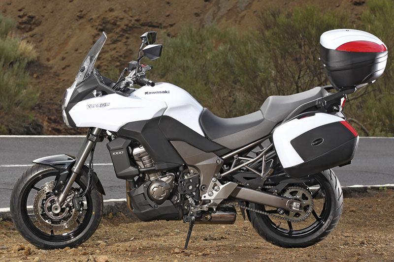 Kawasaki Versys 1000 in Vollausstattung