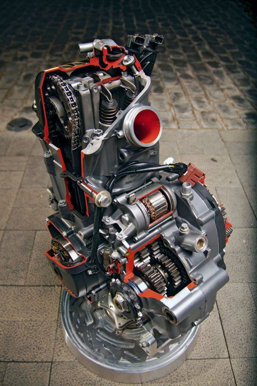 KTM 690 Duke Modell 2012 Motor