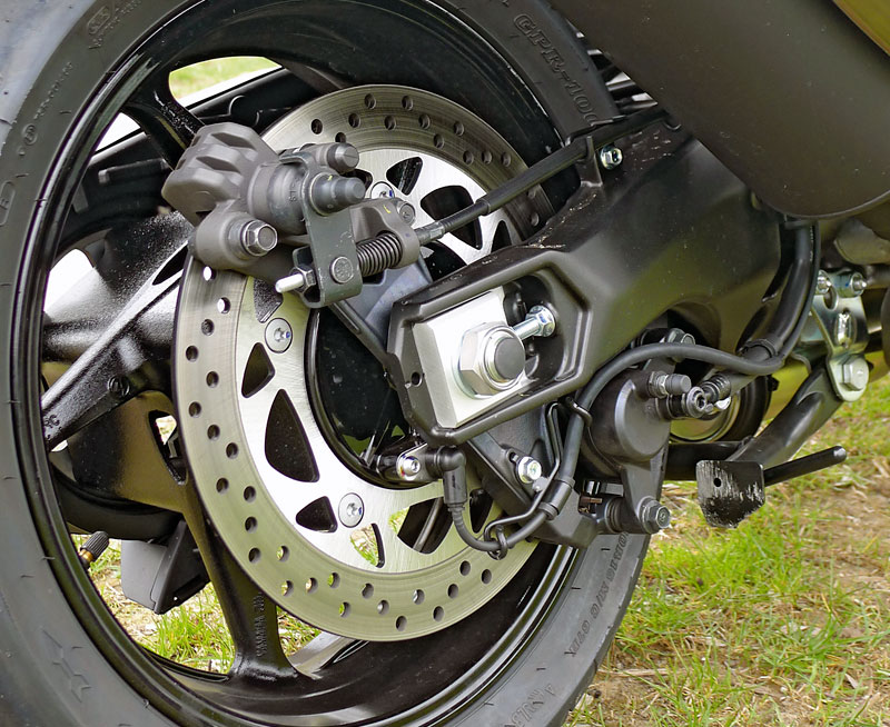 Yamaha TMax ABS Modell 2012 Feststellbremse