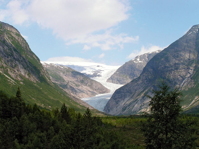 Jostedalbreen-Gletscher