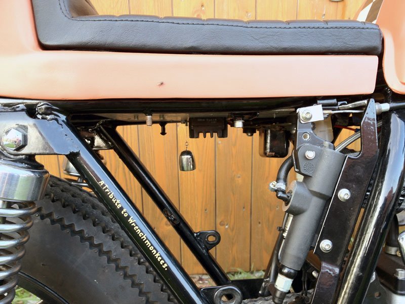 Yamaha XS 400 Wrenchmonkee Style Bremszylinder