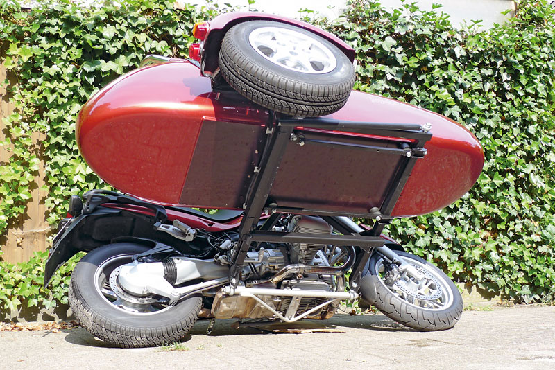 TripTeq Fox BMW R 1150 R Gespann Beiwagenrahmen