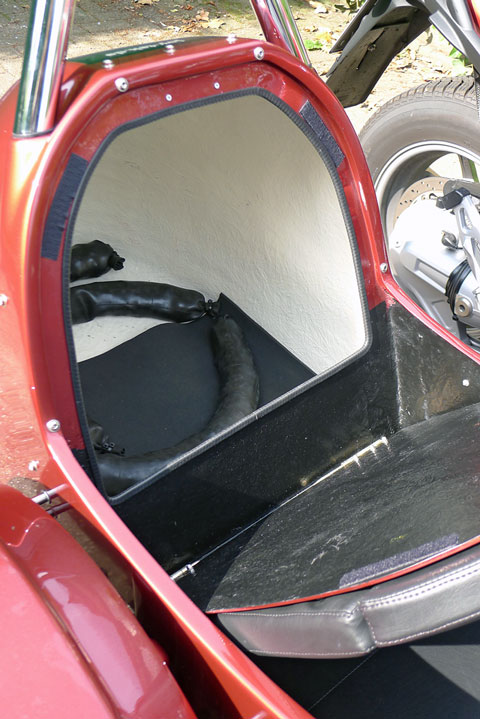 TripTeq Fox BMW R 1150 R Gespann Kofferraum