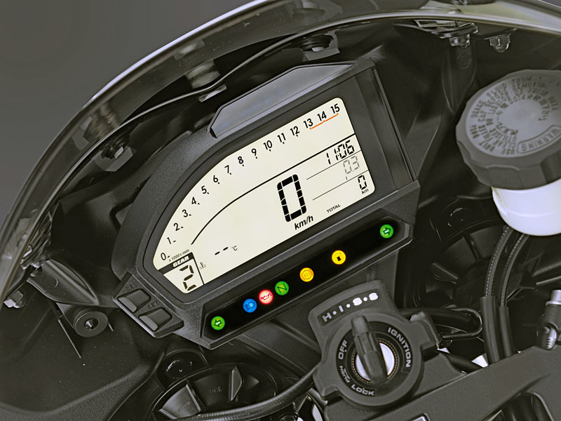 Honda CBR 1000 RR Fireblade Modell 2012 Cockpit