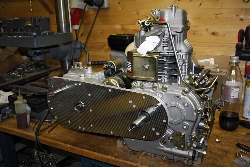 MZ Diesel Eigenbau Motor