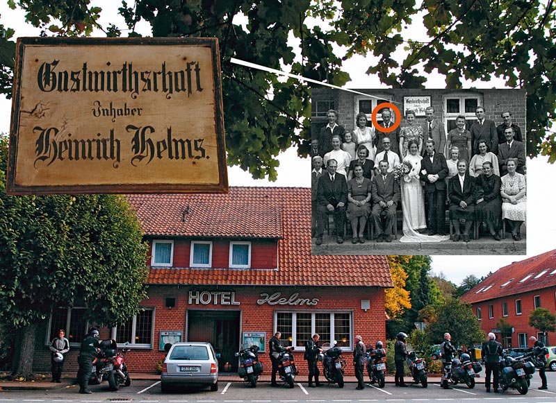 Eichmann vor Hotel Helms