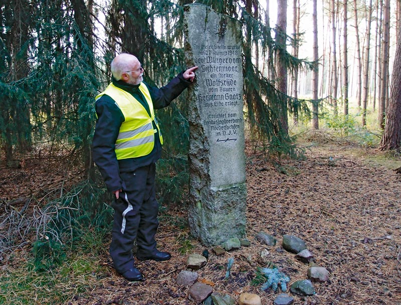 Andenken an den Würger von Lichtermoor