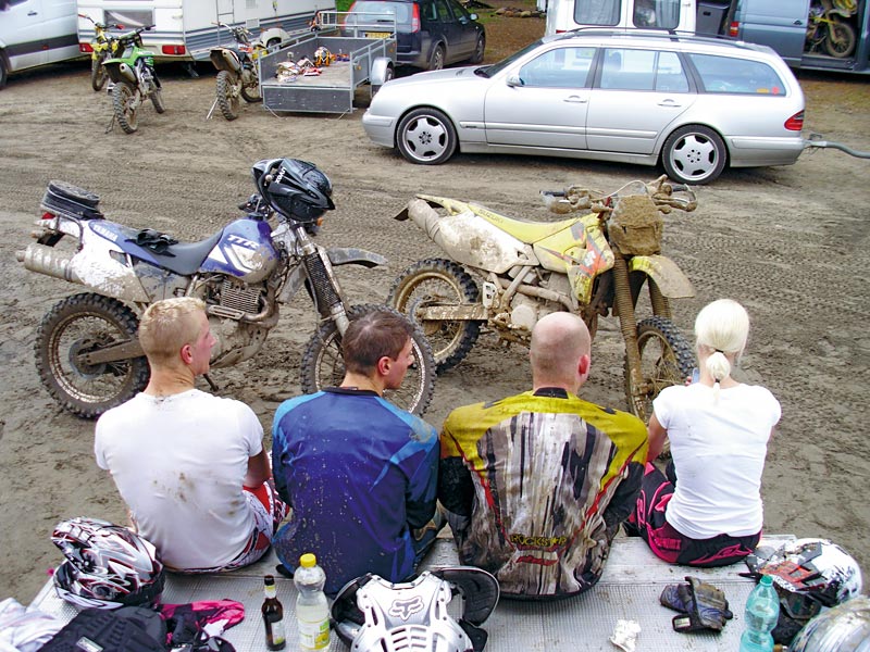Endurofahren im Hoope Park