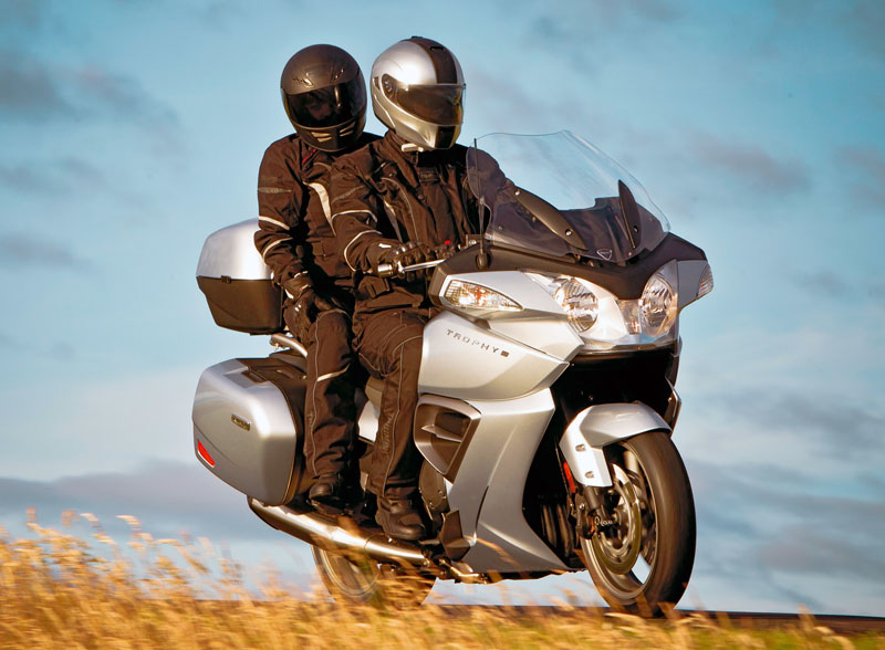 Triumph Trophy 2013 mit Sozia