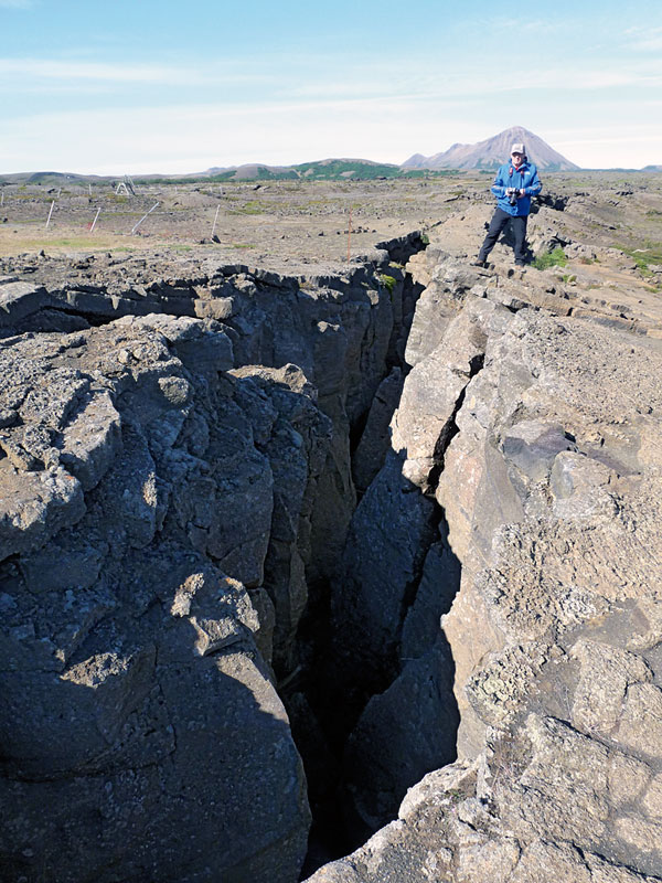 Myvatn Spalte Storagja