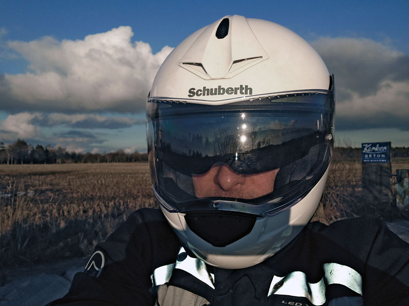 Schuberth C3 pro Sonnenblende