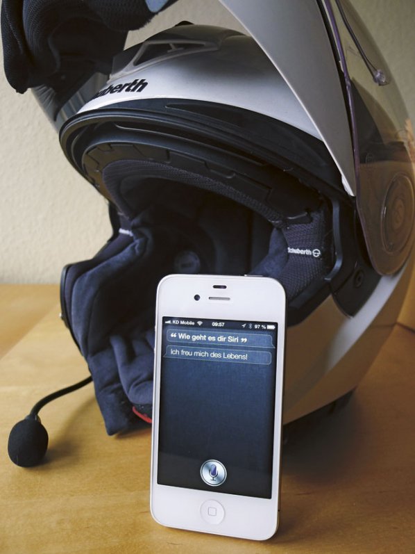 Siri spricht mit SRCS