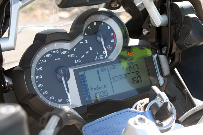 BMW-R1200GS 2013 Cockpit