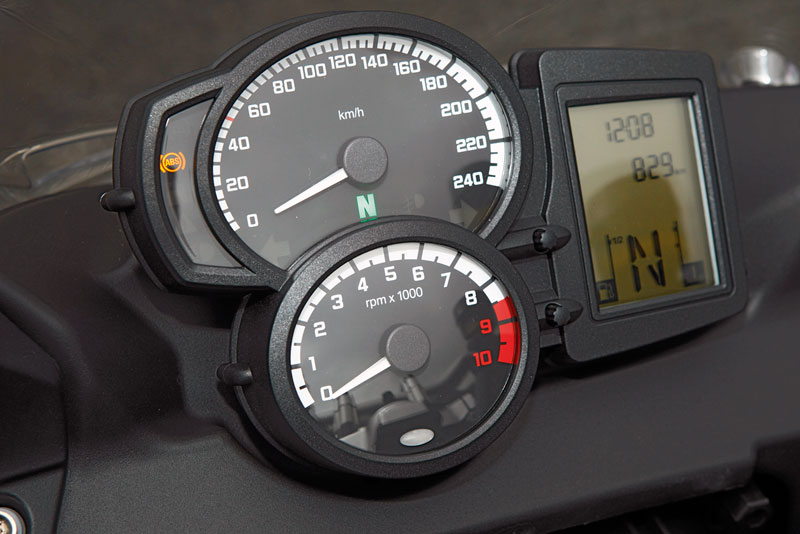 BMW F 800 GT Cockpit