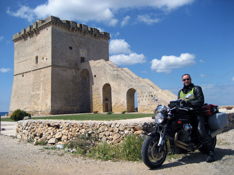 Moto Guzzi Griso - 11600km am Golf di Taranto