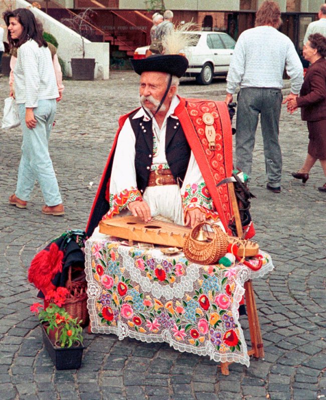 Budapest-Zitherspieler