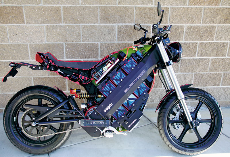 Brammo Enertia Schnittmodell