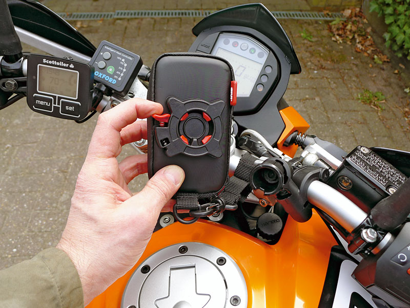 GIVI Iphone Tasche Verriegelung