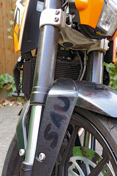 Motorex-Quick-Cleaner dreckig