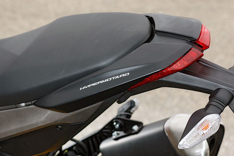 Ducati Hypermotorad 821 Heck