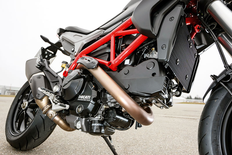 Ducati Hypermotorad 821 Luftführung