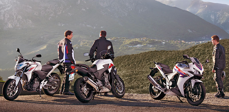 Honda CB 500 Familienbande