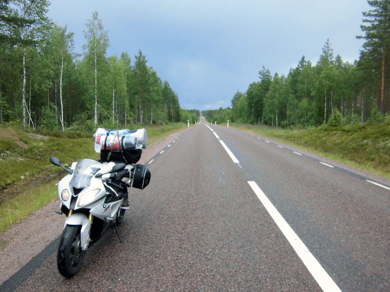 BMW S 1000 RR in Mittelschweden
