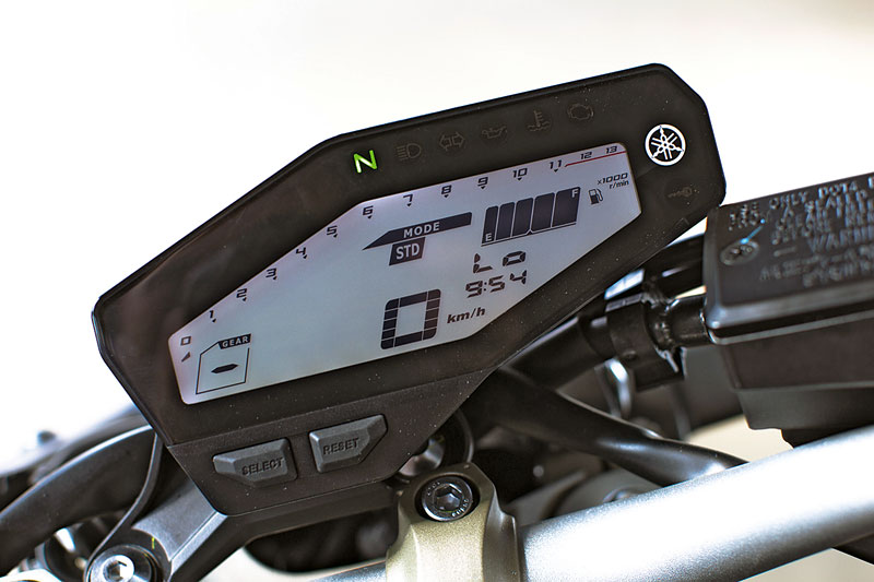 Yamaha MT-09 Digital-Tacho