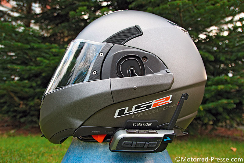 Cardo G9 Powerset  an LS2-Convert