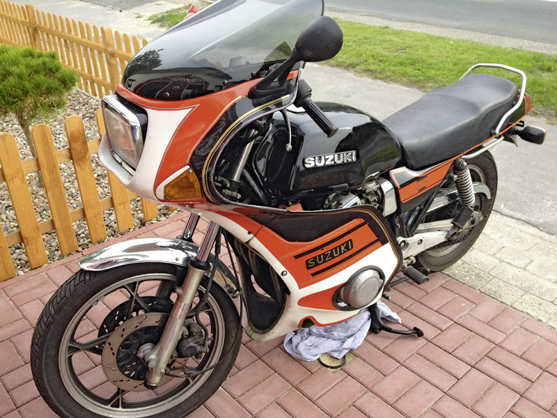 Suzuki GSX 1100 E als Auslaufmodell
