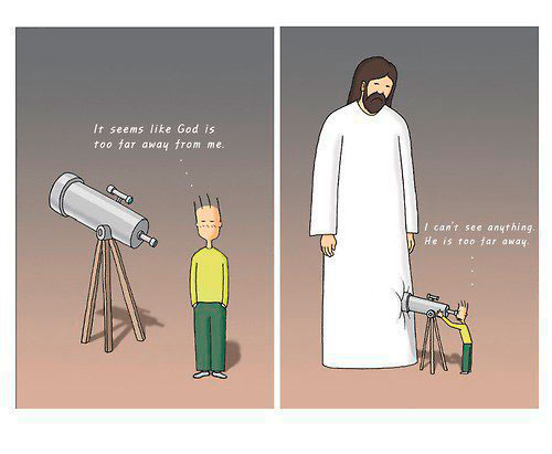 Gott-ist-zu-weit-weg