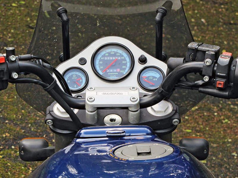 Cagiva River 600 Cockpit