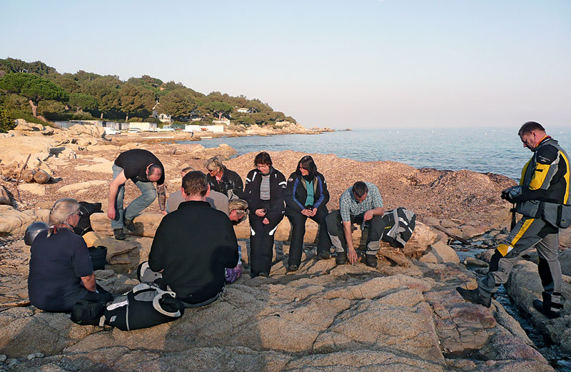 Südfrankreich am Strand