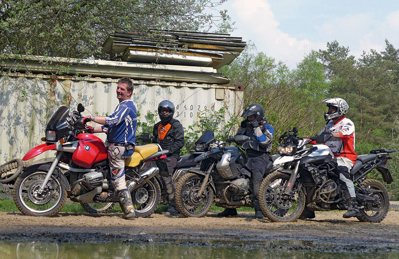 Endurotraining - Reiseenduro-Gruppe