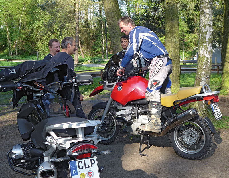 Endurotraining - Trockenübung