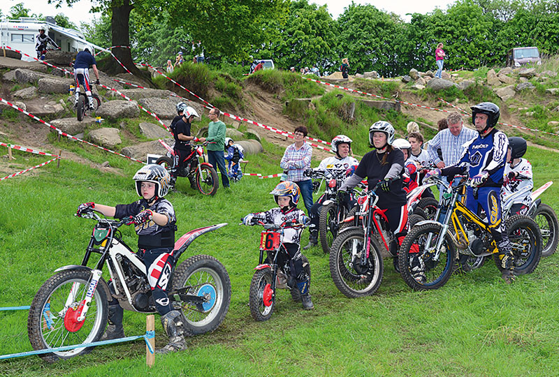 Motorrad-Trial-Familiensport