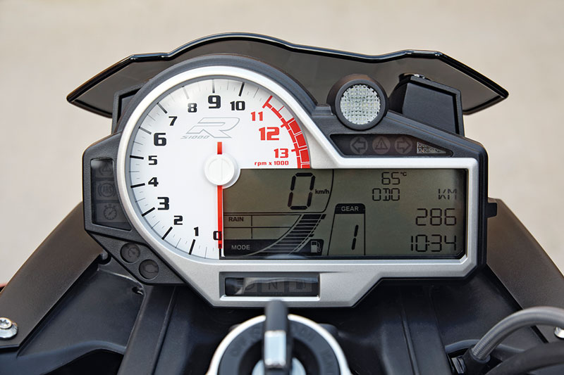 BMW S1000R Cockpit