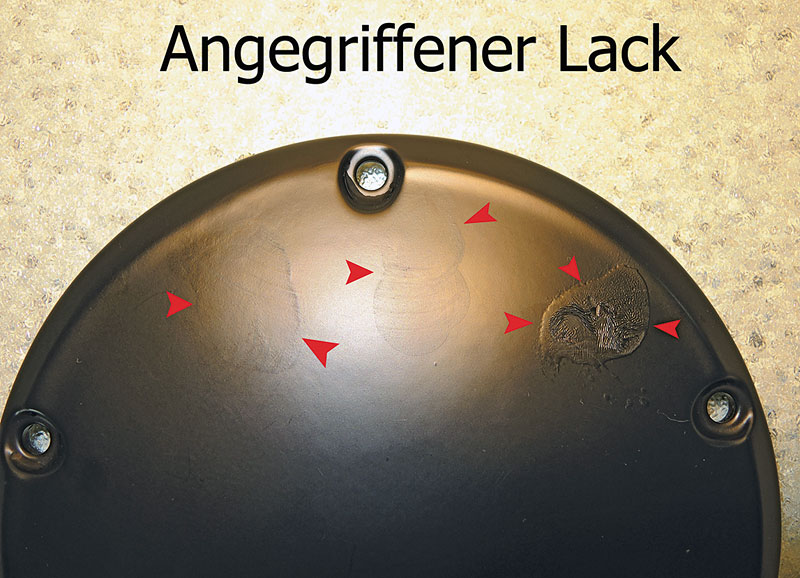 Korrekte Lackpflege erfordert Fachwissen Korrekte Lackpflege erfordert Fachwissen