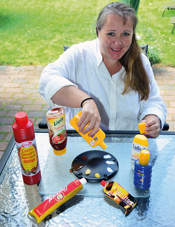 Einfacher Versuchsaufbau