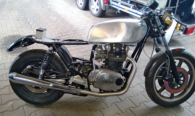 Yamaha XS 650 SE Cafe Racer Anpassungen