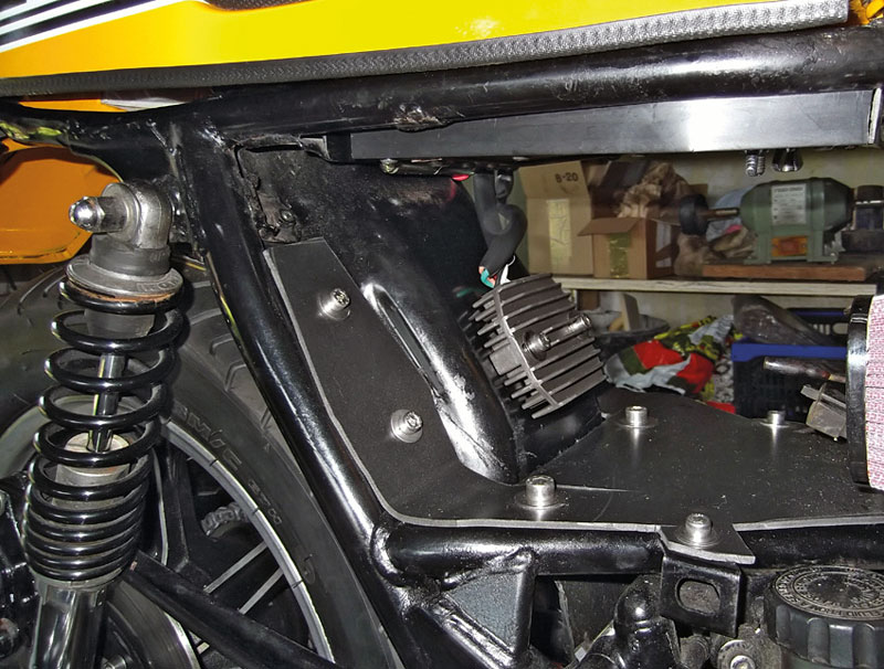 Yamaha XS 650 SE Cafe Racer Regler