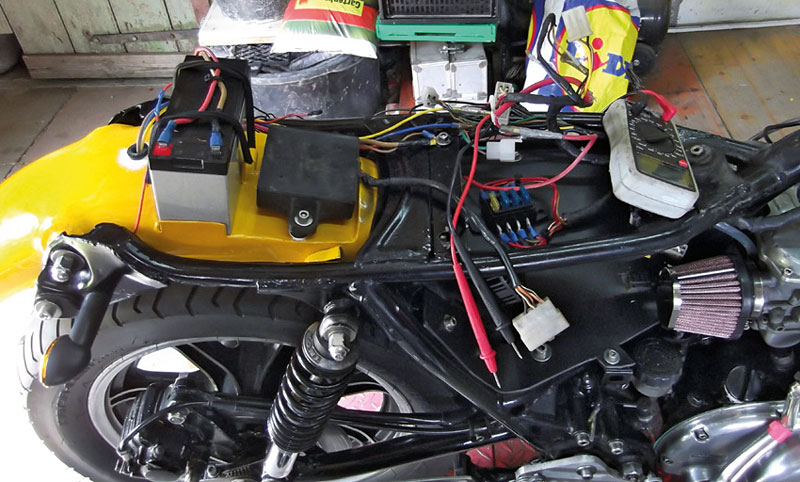 Yamaha XS 650 SE Cafe Racer Elektrik