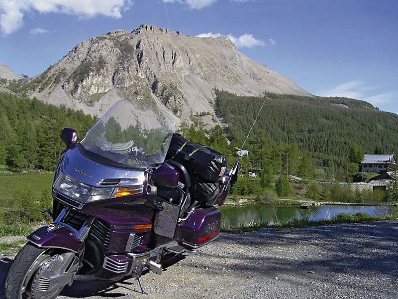 Alpen und Cote d'Azur mit der Gold Wing