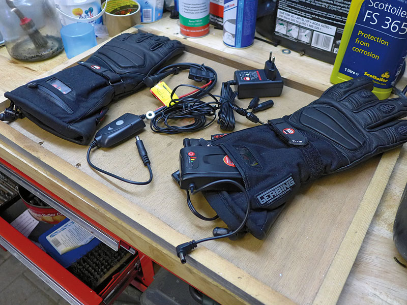 Gerbings-Heizhandschuhe-Lieferumfang