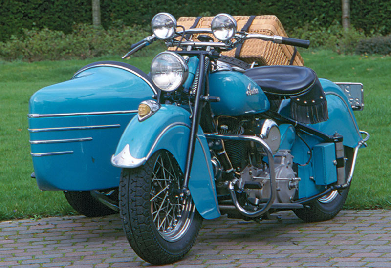 Indian Chief Gespann 1948 vorne